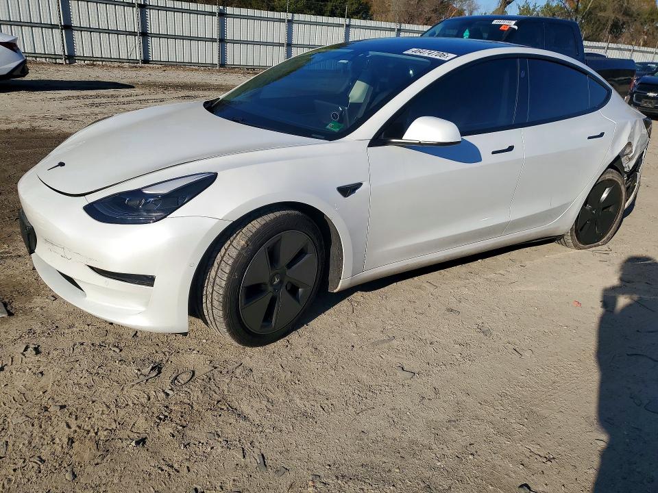 2021 TESLA MODEL 3 — VIN 5YJ3E1EB2MF943660