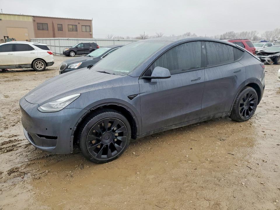2021 TESLA MODEL Y — VIN 5YJYGDEE3MF174243
