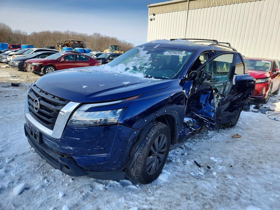 2022 NISSAN PATHFINDER — VIN 5N1DR3BDXNC212432