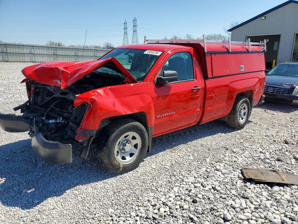2018 CHEVROLET SILVERADO — VIN 1GCNKNECXJZ242422