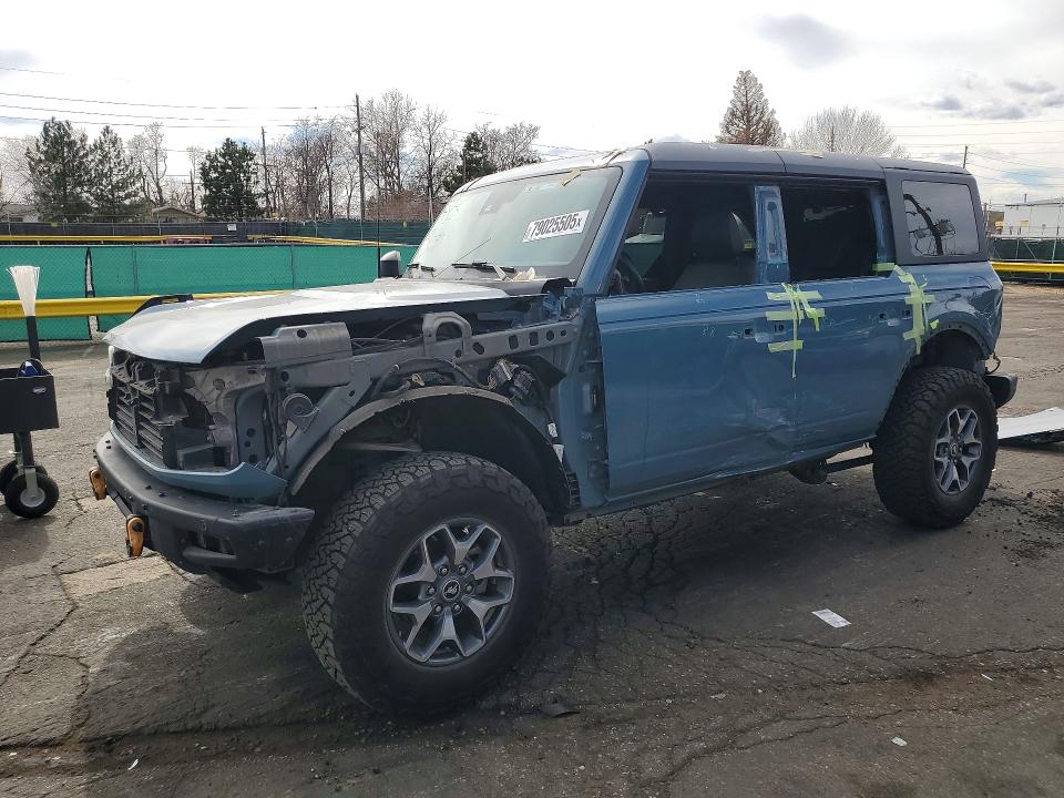 2022 FORD BRONCO — VIN 1FMEE5DP1NLB22329