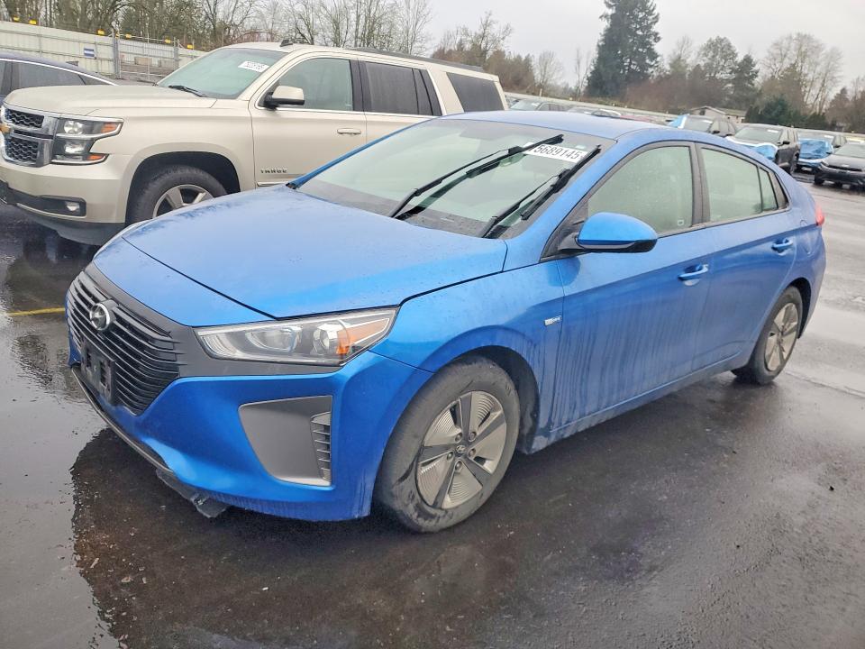 2017 HYUNDAI IONIQ BLUE — VIN KMHC65LC6HU031848
