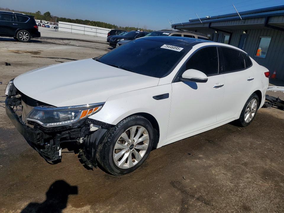 2018 KIA OPTIMA EX — VIN 5XXGU4L37JG242655
