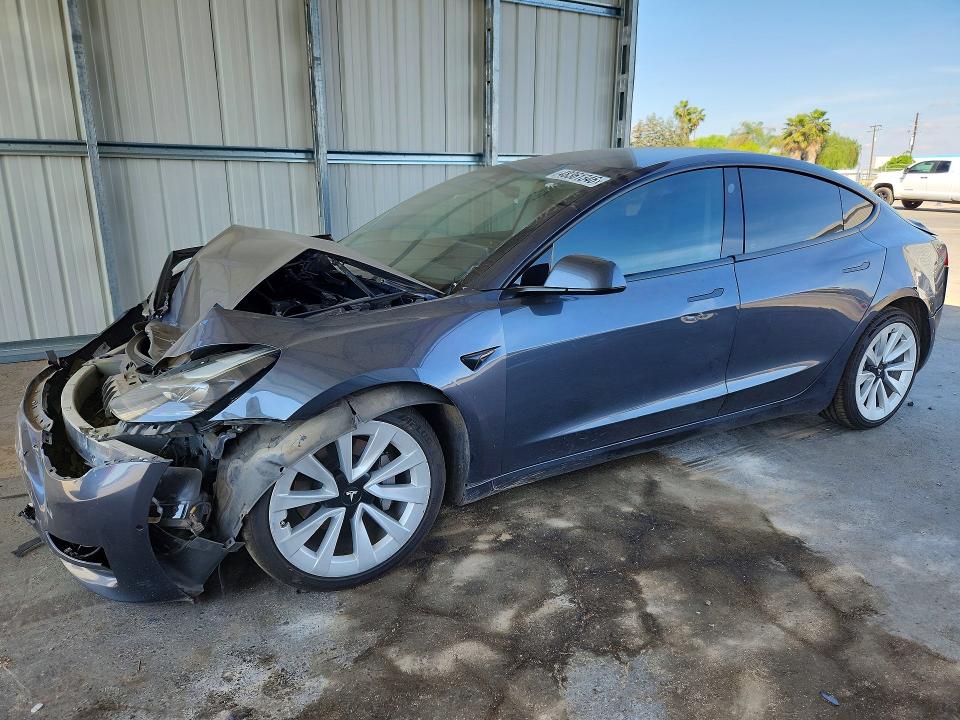 2022 TESLA MODEL 3 — VIN 5YJ3E1EB1NF144633