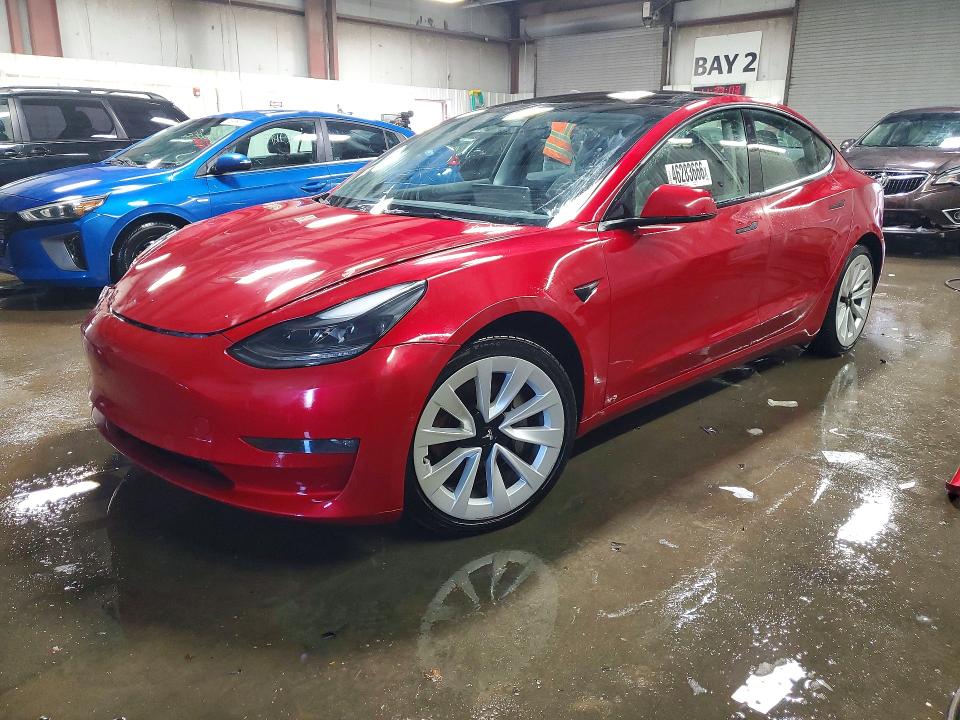 2022 TESLA MODEL 3 — VIN 5YJ3E1EB0NF290652