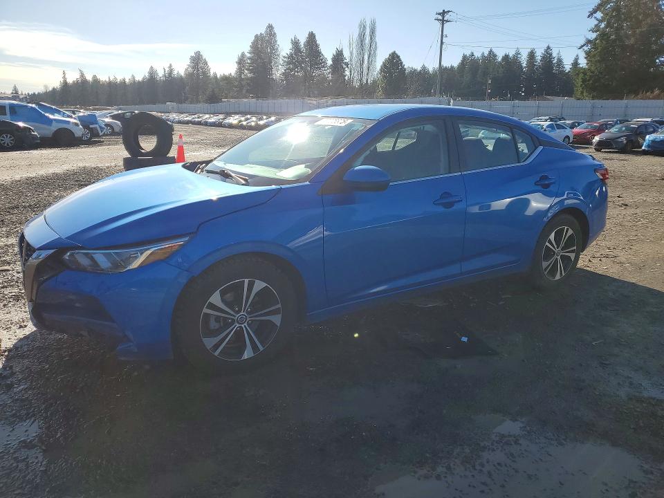 2021 NISSAN SENTRA SV — VIN 3N1AB8CV4MY237139