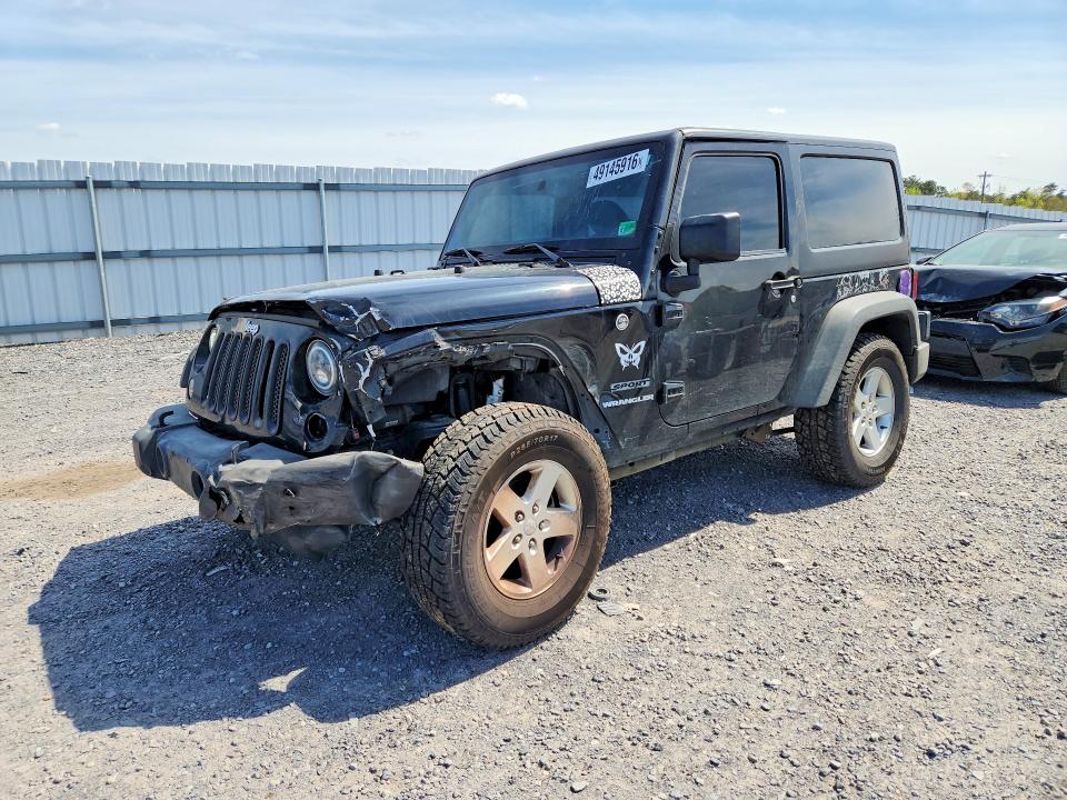 2016 JEEP WRANGLER — VIN 1C4AJWAG0GL339088