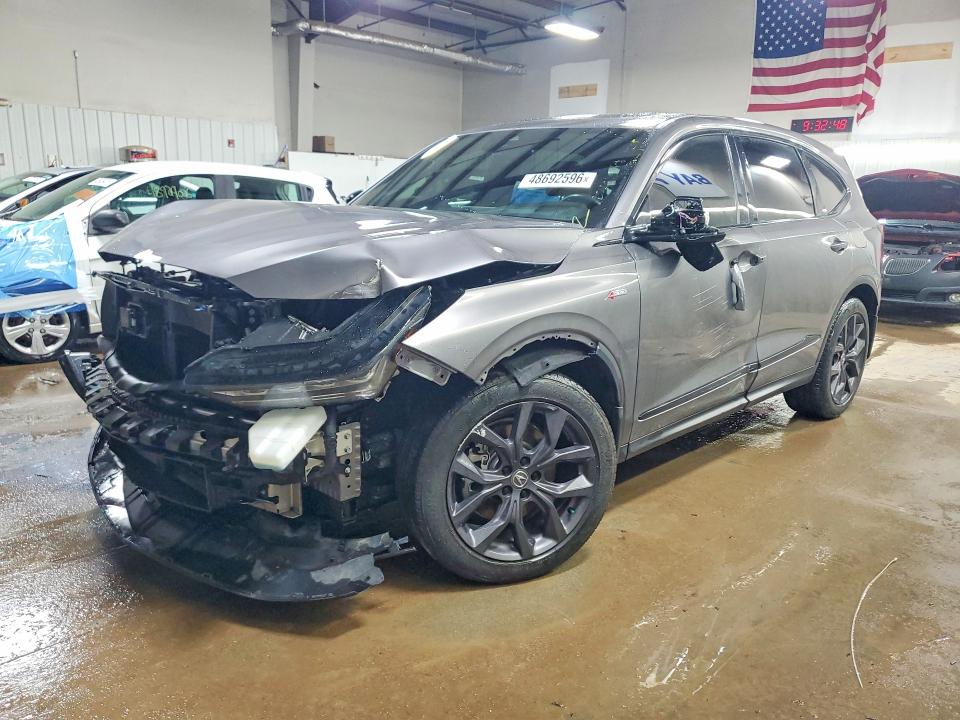 2022 ACURA MDX — VIN 5J8YE1H00NL041749