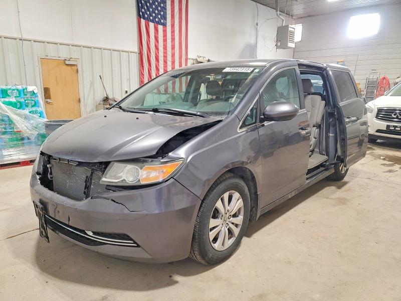 2016 HONDA ODYSSEY — VIN 5FNRL5H44GB118227