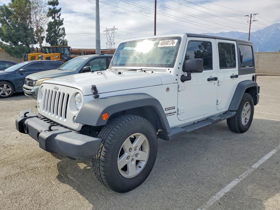 2017 JEEP WRANGLER UNLIMITED — VIN 1C4BJWDG7HL664435
