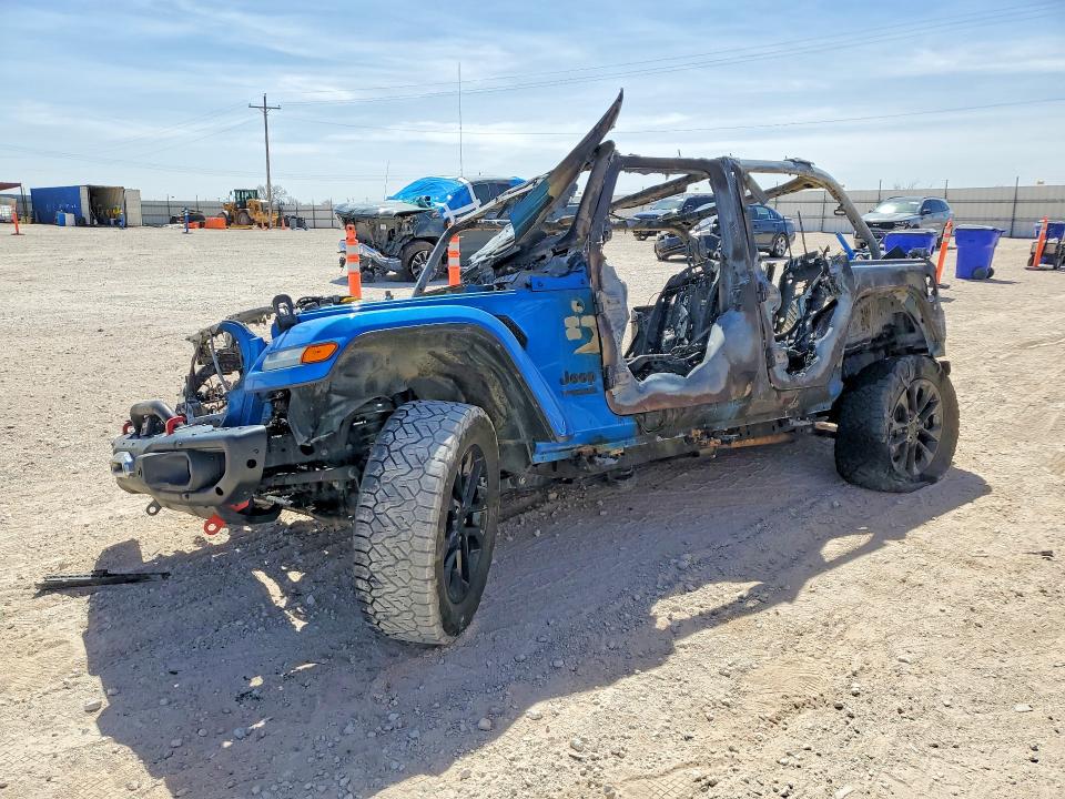 2022 JEEP WRANGLER UNLIMITED — VIN 1C4HJXENXNW241534