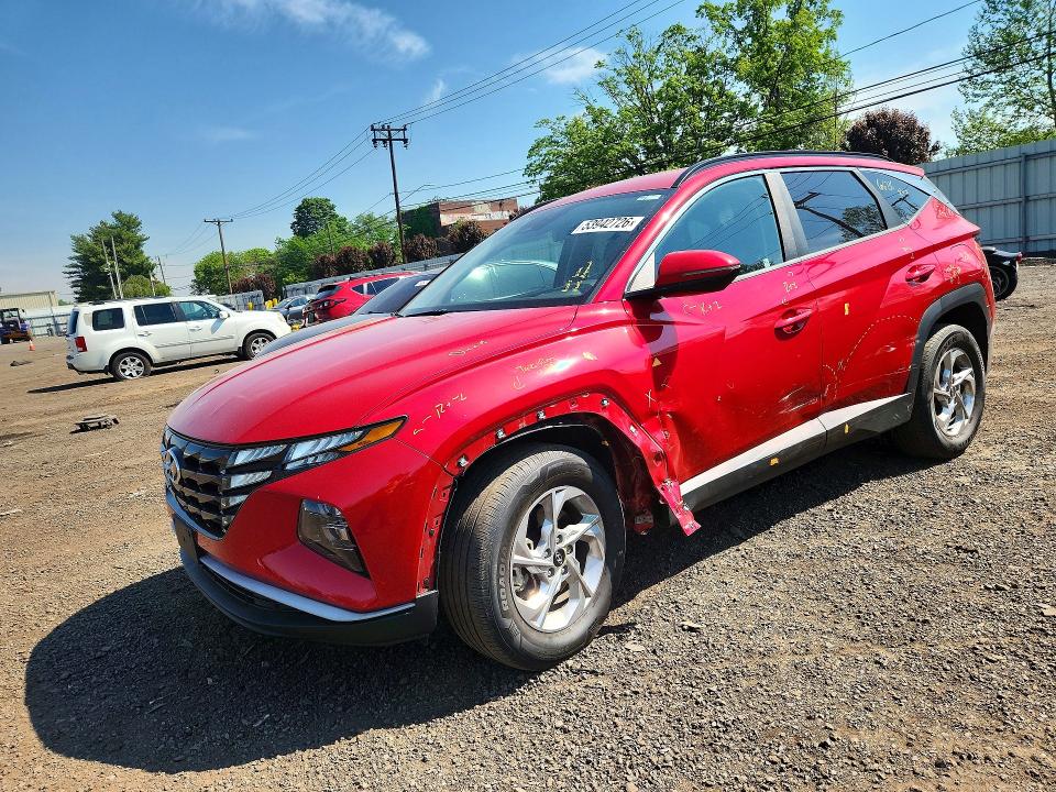 2022 HYUNDAI TUCSON — VIN 5NMJBCAE7NH086408