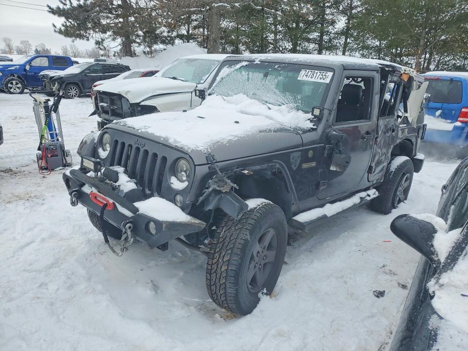 2016 JEEP WRANGLER UNLIMITED — VIN 1C4BJWDG4GL216085