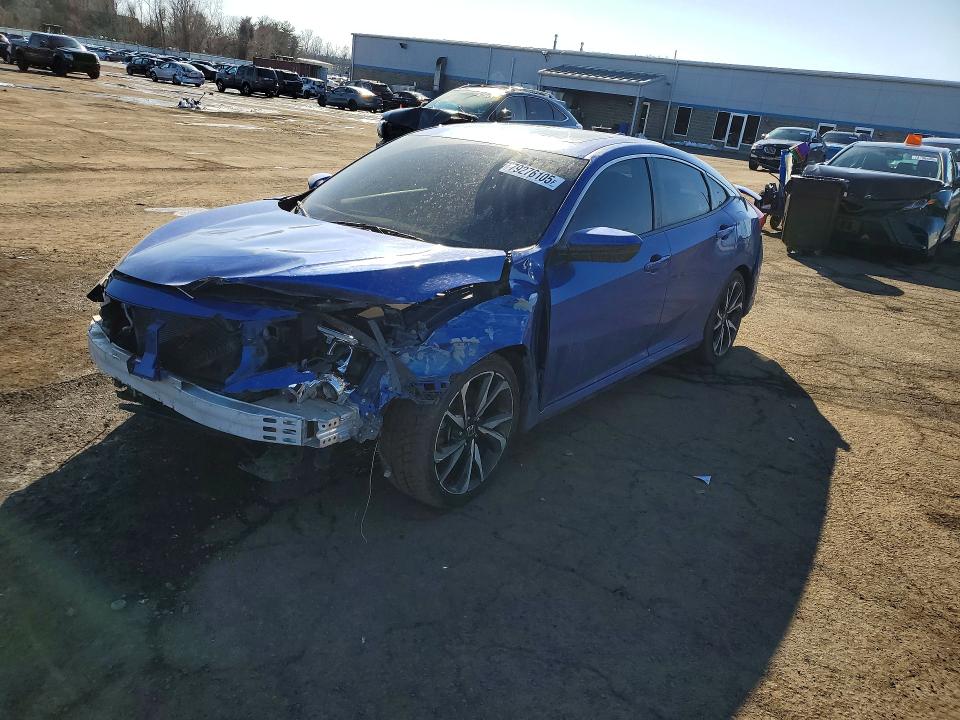 2019 HONDA CIVIC — VIN 2HGFC1E53KH701708