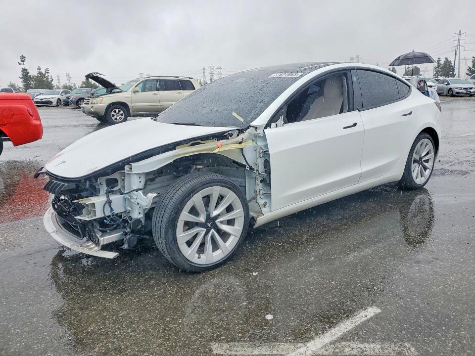 2022 TESLA MODEL 3 — VIN 5YJ3E1EB3NF193915