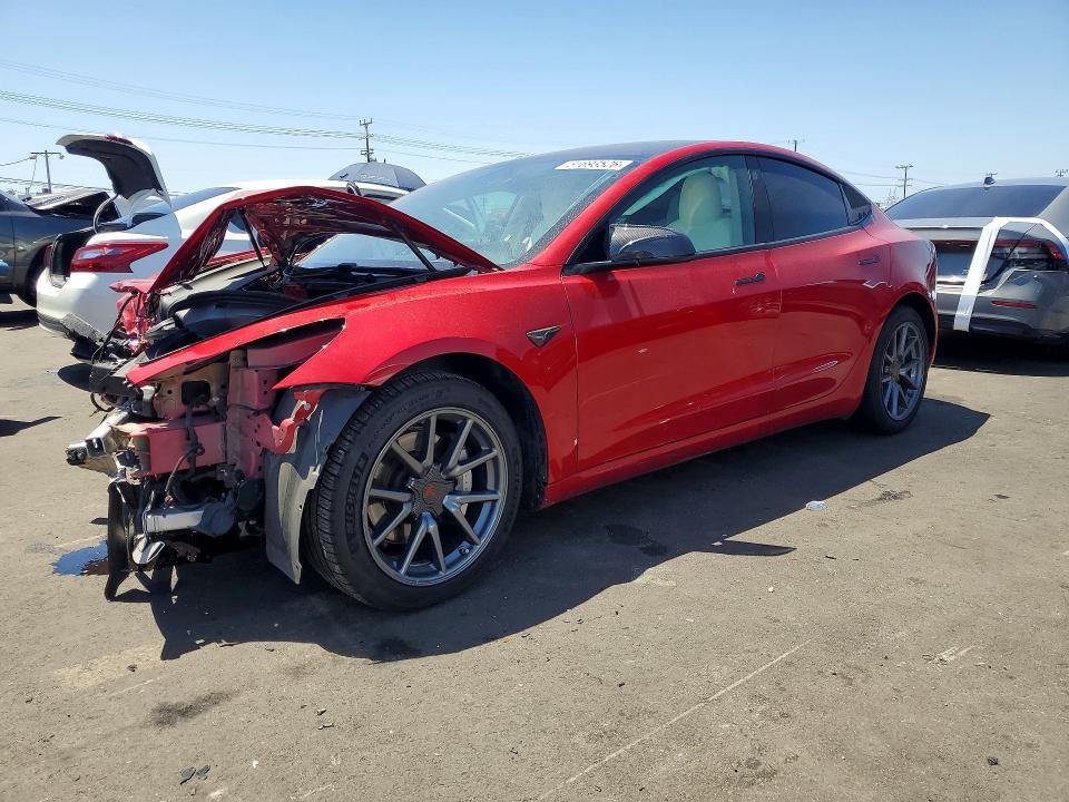2021 TESLA MODEL 3 — VIN 5YJ3E1EBXMF073754