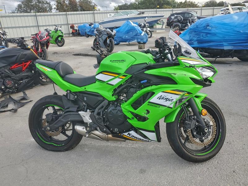 2025 KAWASAKI EX650 P — VIN ML5EXEP19SDAF9887