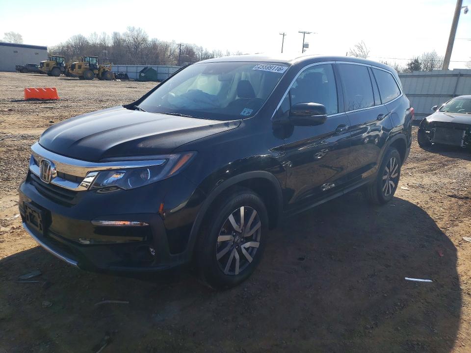 2021 HONDA PILOT EX — VIN 5FNYF6H59MB032179