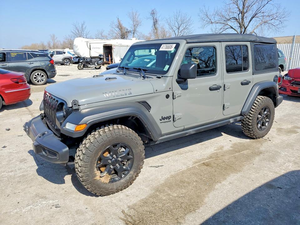 2022 JEEP WRANGLER UNLIMITED — VIN 1C4HJXDM5NW149501