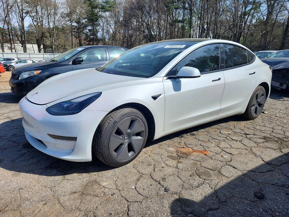 2021 TESLA MODEL 3 — VIN 5YJ3E1EA1MF920748