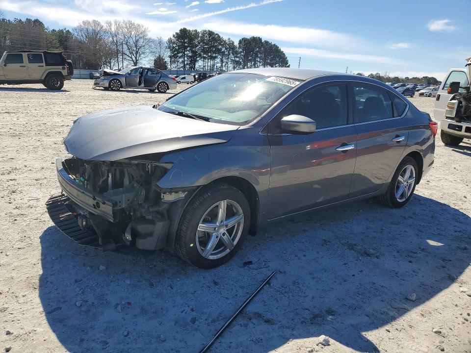 2019 NISSAN SENTRA — VIN 3N1AB7AP6KY222895