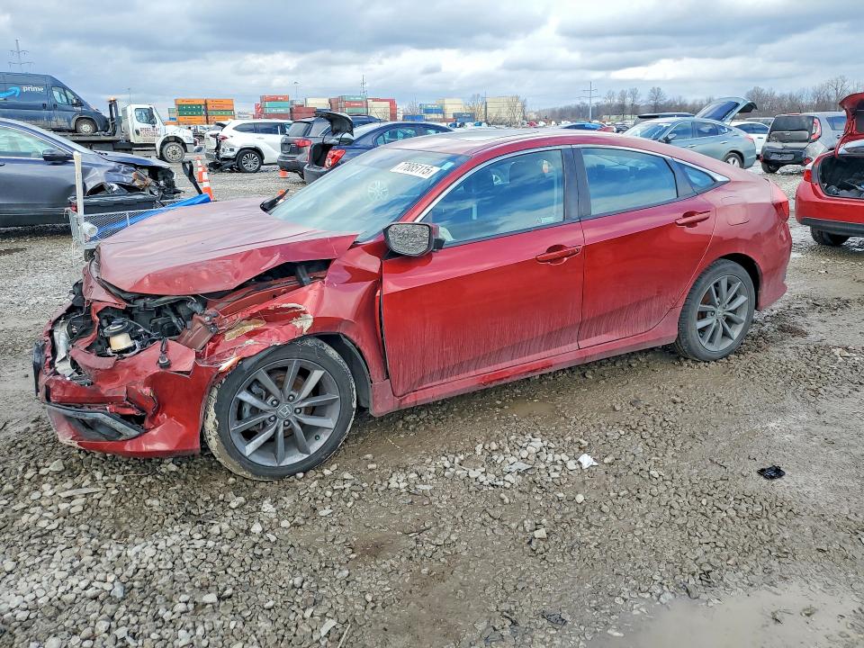 2019 HONDA CIVIC — VIN 19XFC1F36KE014570