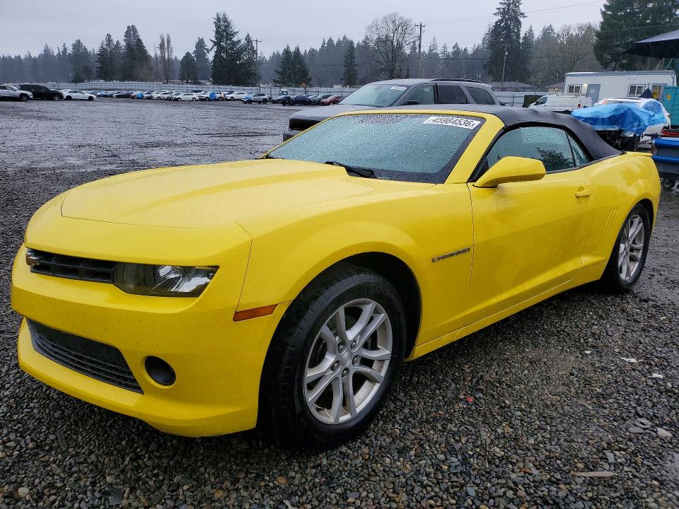 2015 CHEVROLET CAMARO — VIN 2G1FD3D36F9139903