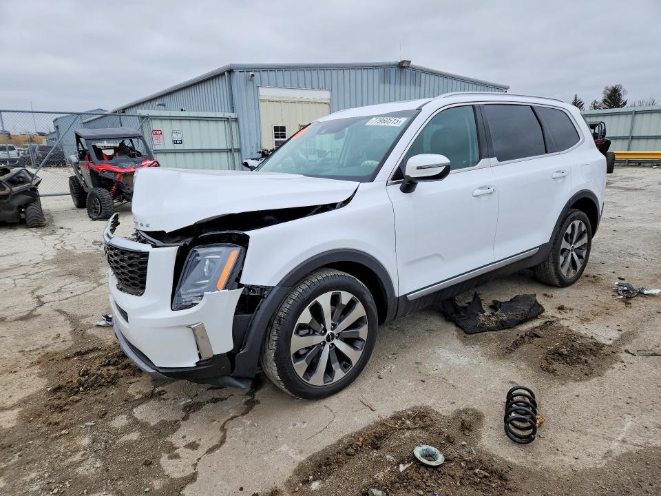 2022 KIA TELLURIDE — VIN 5XYP6DHC7NG291360