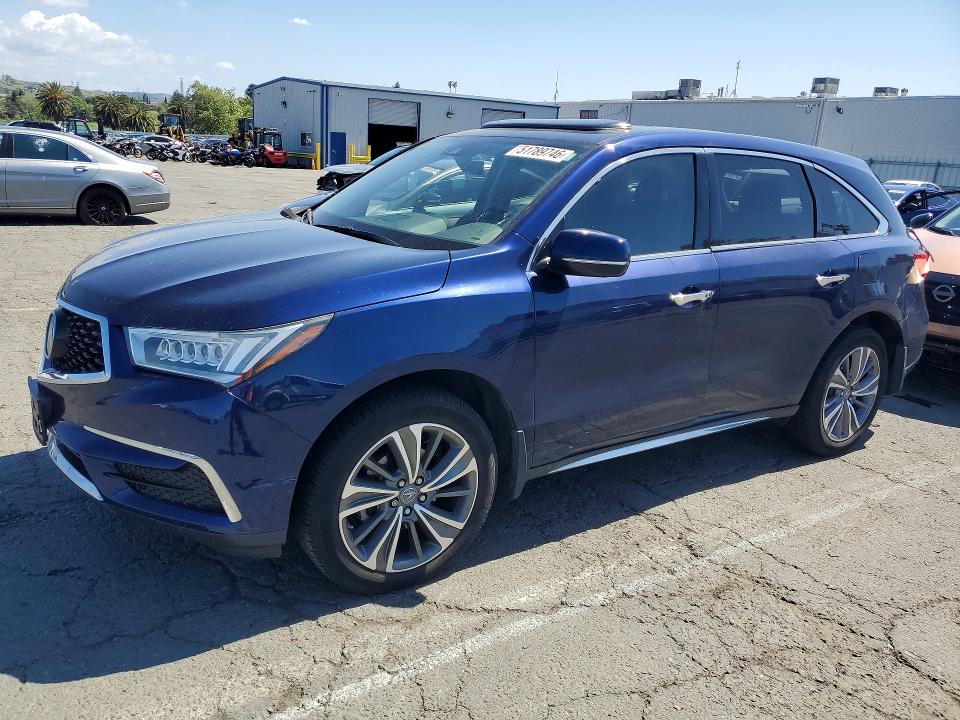 2018 ACURA MDX — VIN 5J8YD3H51JL006870