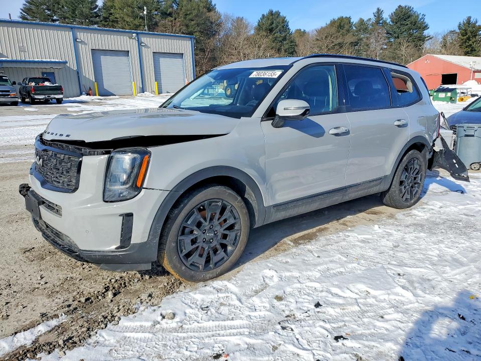 2022 KIA TELLURIDE — VIN 5XYP5DHC1NG201882