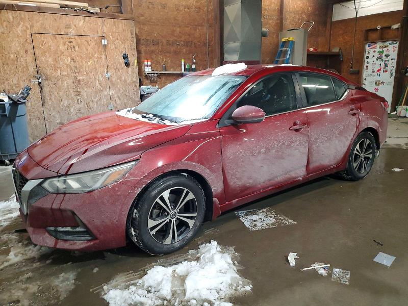 2022 NISSAN SENTRA SV — VIN 3N1AB8CV5NY272614