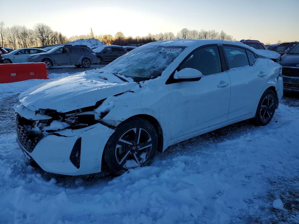 2025 NISSAN SENTRA SV — VIN 3N1AB8CV3SY257153