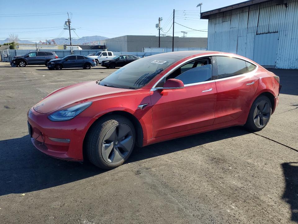 2018 TESLA MODEL 3 — VIN 5YJ3E1EA7JF045753