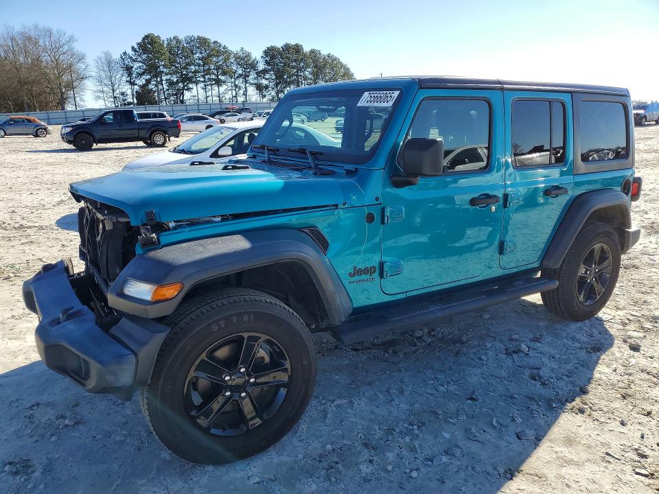 2020 JEEP WRANGLER UNLIMITED — VIN 1C4HJXDG2LW284121