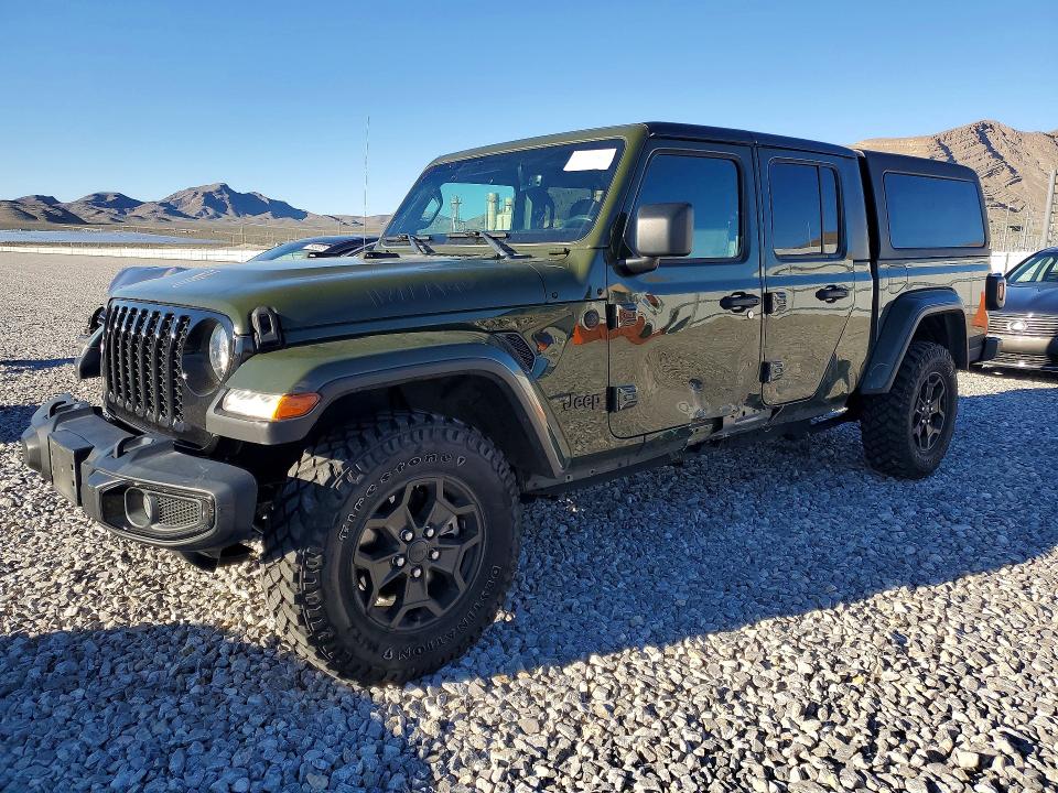 2021 JEEP GLADIATOR — VIN 1C6HJTAG4ML591829