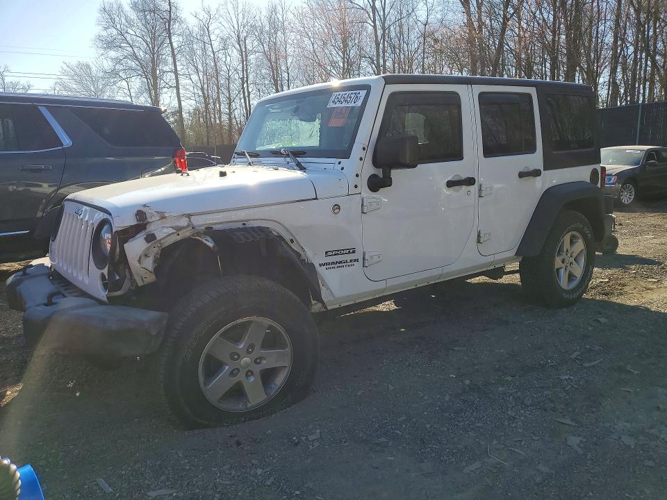 2016 JEEP WRANGLER UNLIMITED — VIN 1C4BJWDG4GL207936