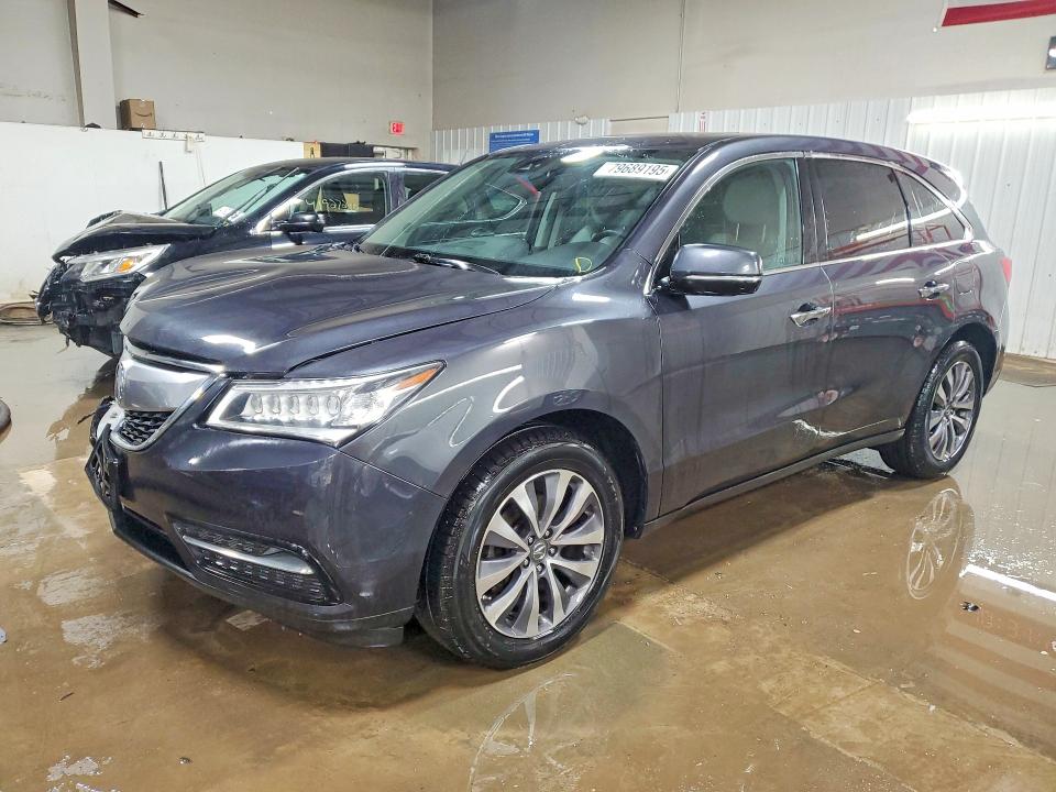 2016 ACURA MDX — VIN 5FRYD4H47GB017278