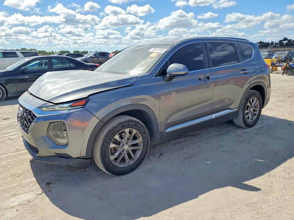 2019 HYUNDAI SANTA FE — VIN 5NMS23AD8KH080009