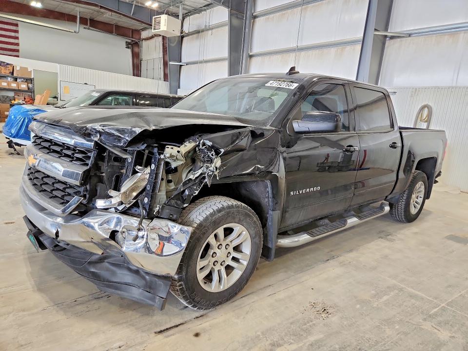 2018 CHEVROLET SILVERADO — VIN 3GCUKREC0JG483179