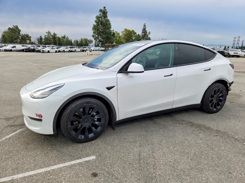 2022 TESLA MODEL Y — VIN 7SAYGDEE2NF342670