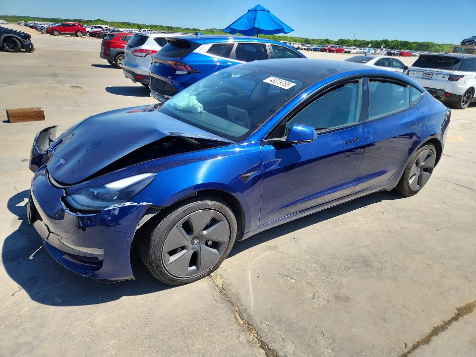 2021 TESLA MODEL 3 — VIN 5YJ3E1EA9MF060503
