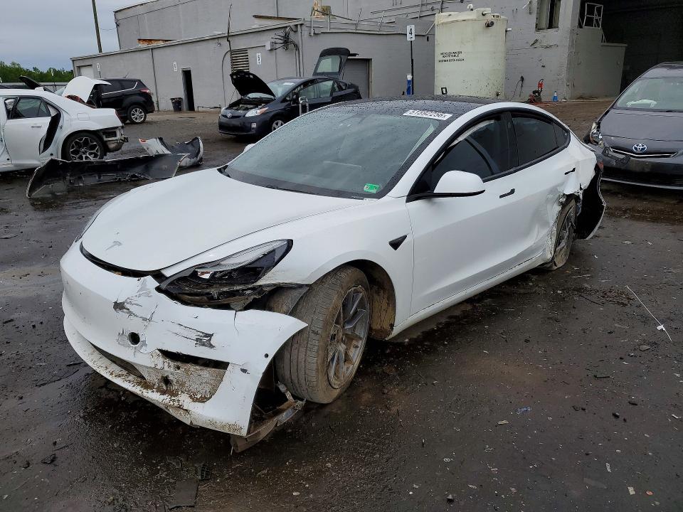 2021 TESLA MODEL 3 — VIN 5YJ3E1EA1MF992114