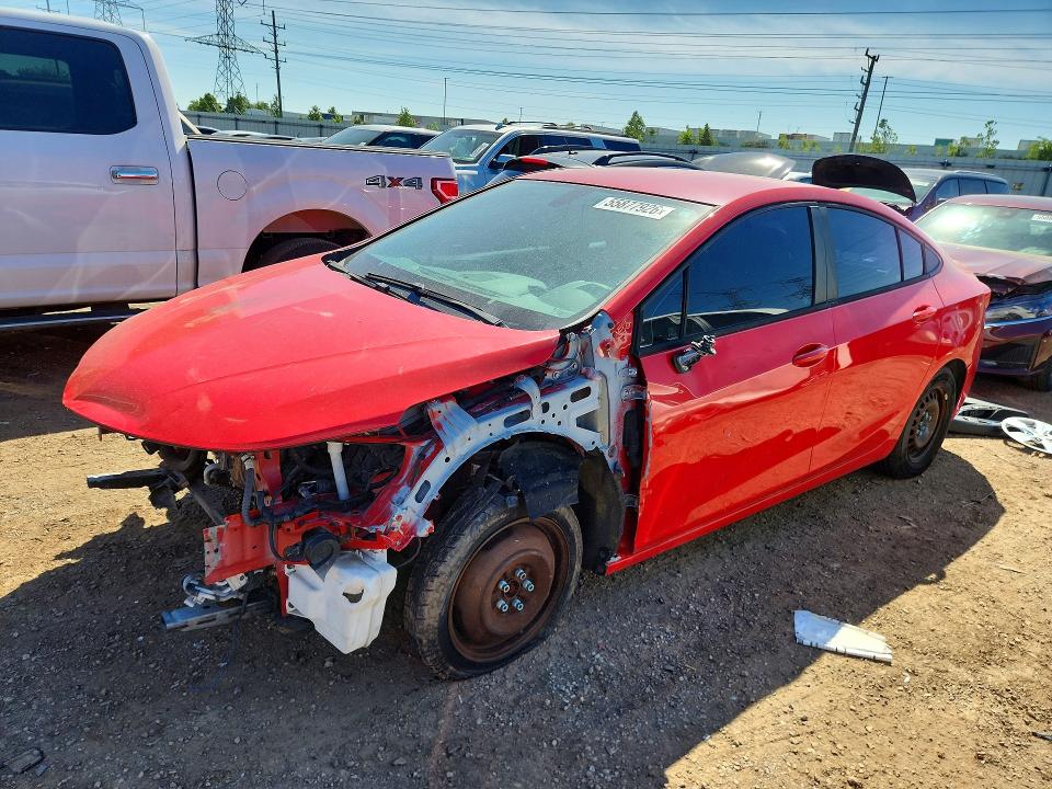 2016 CHEVROLET CRUZE — VIN 1G1BC5SM5G7258053