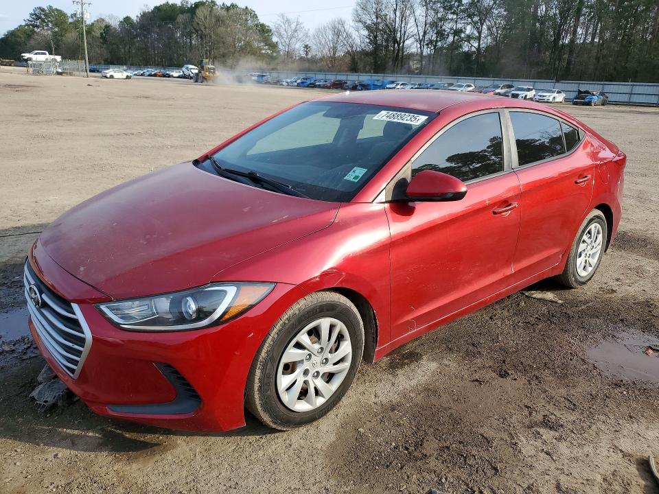 2017 HYUNDAI ELANTRA — VIN 5NPD74LF7HH173307