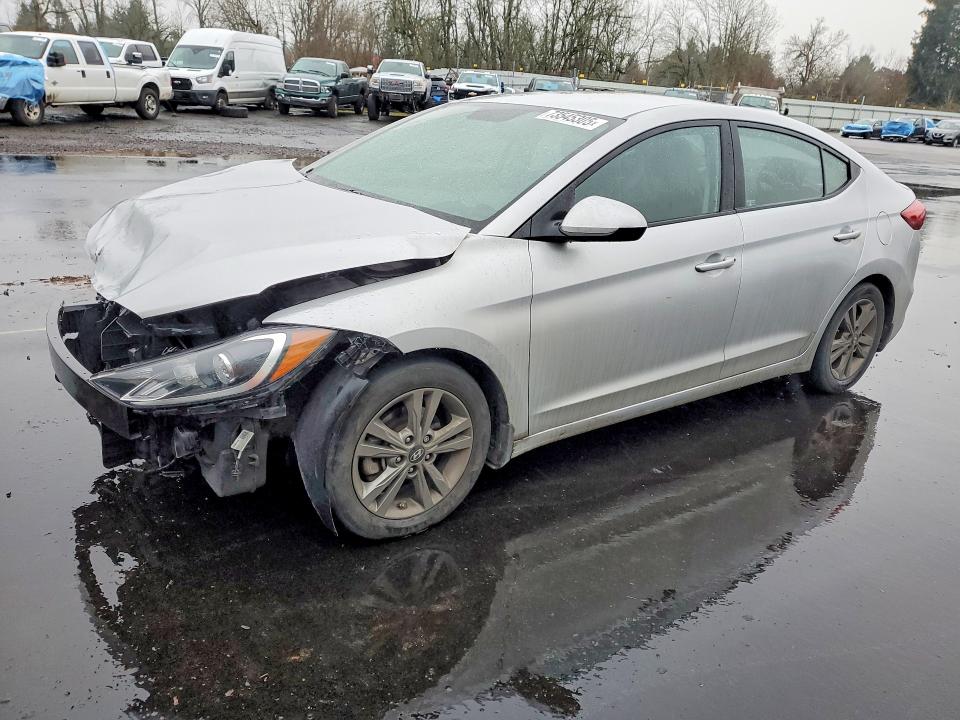 2018 HYUNDAI ELANTRA — VIN 5NPD84LF6JH313799