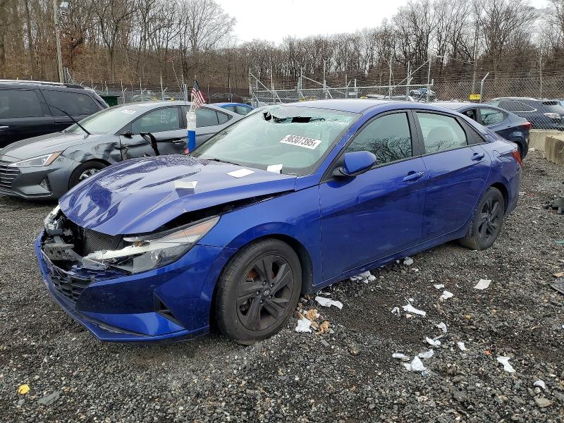 2022 HYUNDAI ELANTRA — VIN KMHLM4AGXNU333578