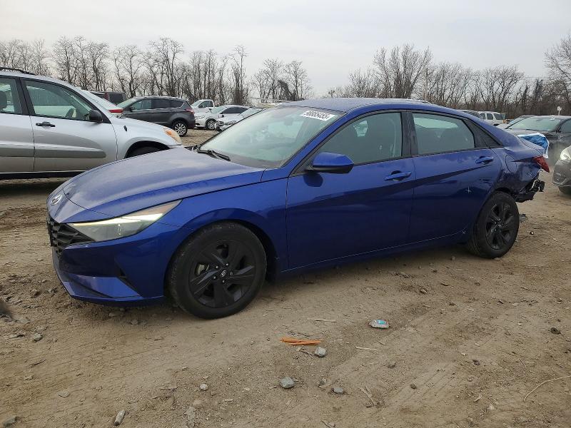 2022 HYUNDAI ELANTRA — VIN 5NPLS4AG8NH086095