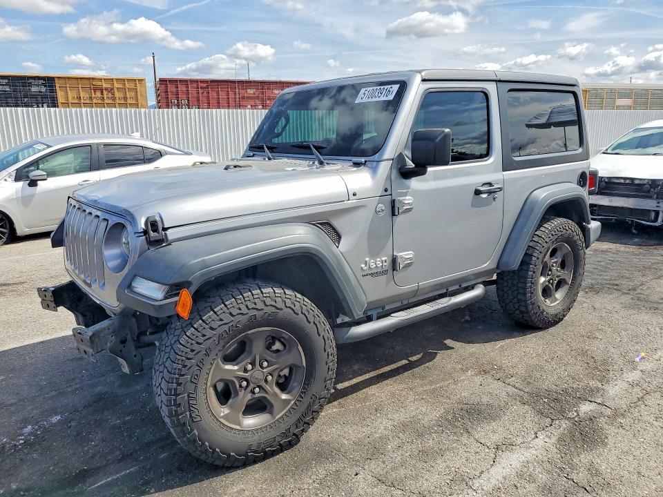 2019 JEEP WRANGLER — VIN 1C4GJXAG1KW518912