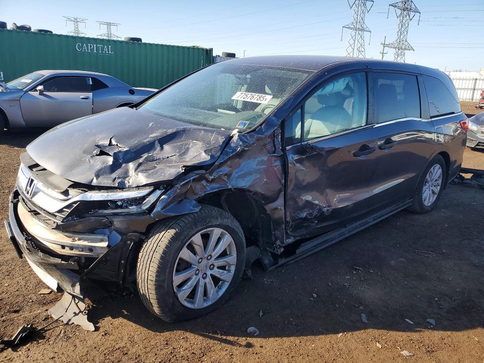 2019 HONDA ODYSSEY — VIN 5FNRL6H2XKB064445