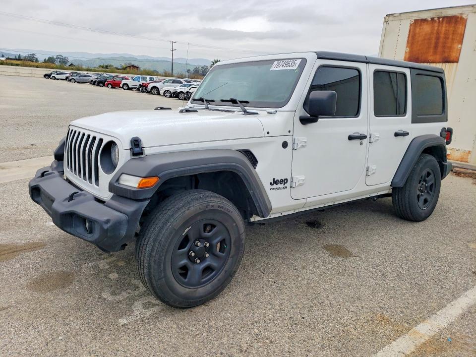 2022 JEEP WRANGLER UNLIMITED — VIN 1C4HJXDN4NW195670